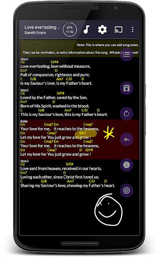 OpenSongApp screenshot 1