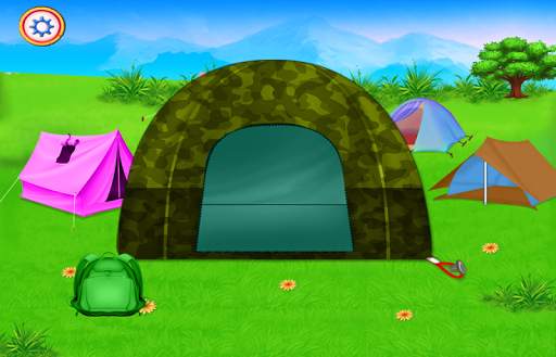 Camping Vacation Kids Games screenshot 2