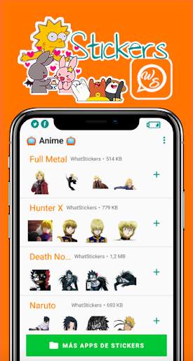 Anime Stickers for WhatsApp screenshot 1