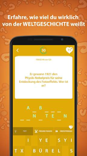Geschichtsquiz Spiel screenshot 6