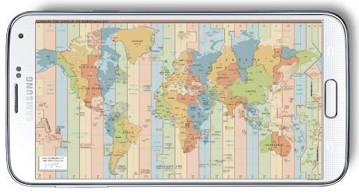World Map Time Zone screenshot 2