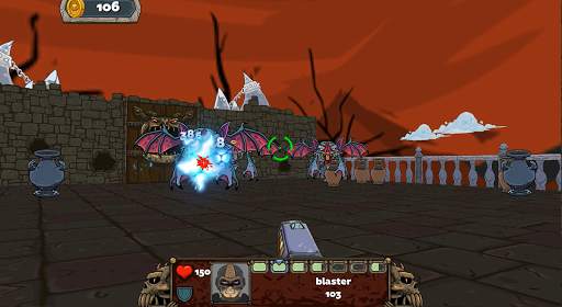 Demon Blast - 2.5d game offline retro fps screenshot 7