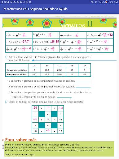 Ayuda Matemáticas Vol1 2do Secundaria screenshot 15