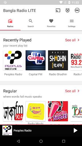 Bangla FM Radio - Podcast, Bangla Live News screenshot 1