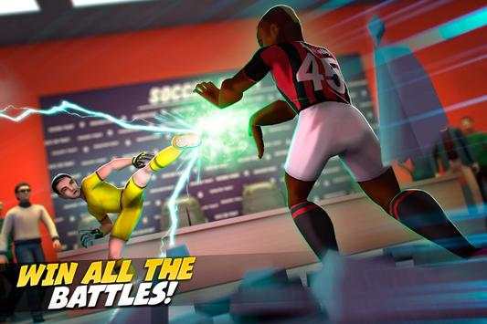 Press Room Soccer Fight! Football Player Combat 3D screenshot 3