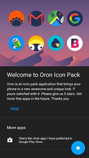 Oron - Icon Pack screenshot 5