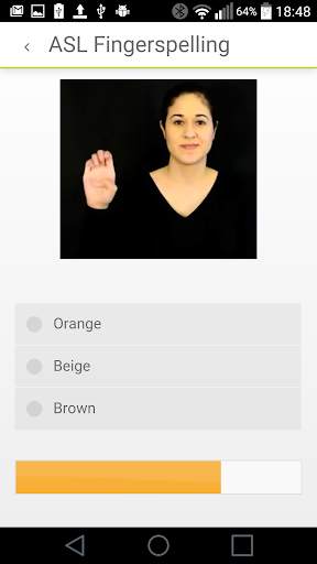 ASL Fingerspelling 7 تصوير الشاشة