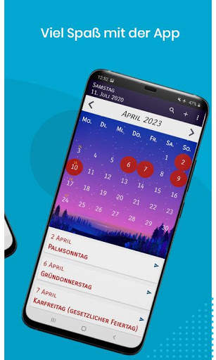 Kalender Deutschland mit Feiertagen 2021 screenshot 7