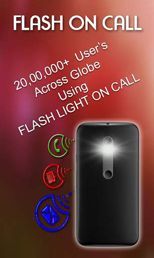 FlashLight on Call – Automatic screenshot 1