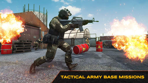 FPS Shooting Commando Warfare: Secret Mission game screenshot 1