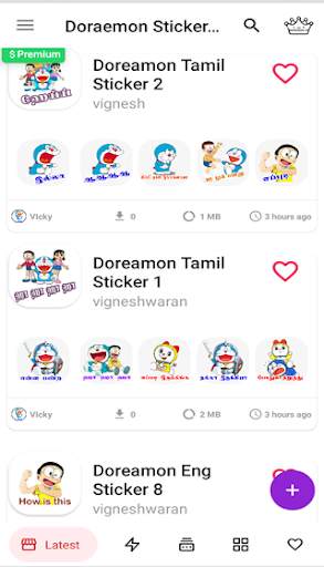 Doraemon Stickers for WhatsApp - WAStickerApps screenshot 5