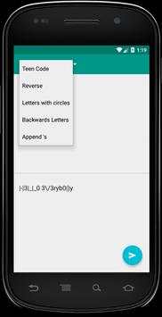 Teen Code Message screenshot 1