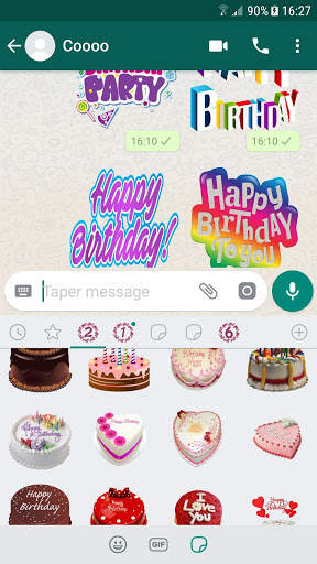 Happy Birthday Stickers for WhatsApp WAStickerApps screenshot 8