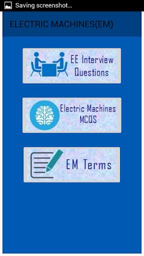 Electric Machines MCQS screenshot 2