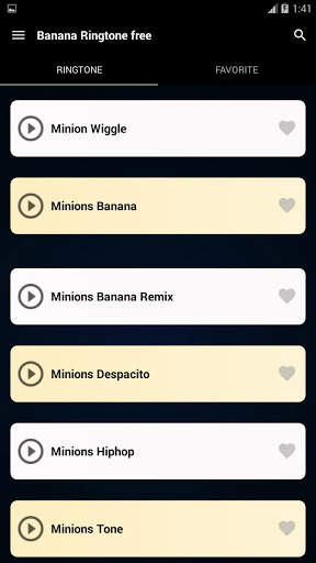 Banana Ringtone Free screenshot 2