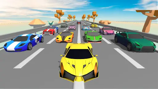 Cartoon Car Game 2020 🚘 New Cartoon Motu Game screenshot 3
