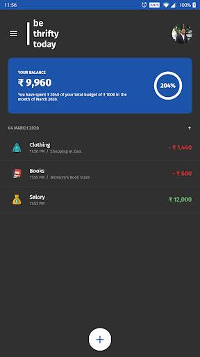 Be Thrifty Today: A Simple & Secure Money Manager स्क्रीनशॉट 7