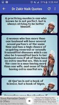 Quotes and Sayings Zakir Naik screenshot 1
