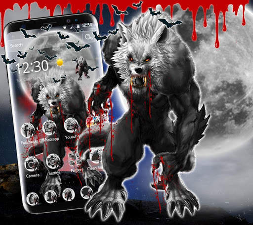 Horror Bloody Werewolf Theme screenshot 3