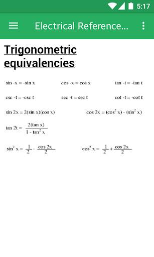 Electrical Engineering XYZ Reference screenshot 3