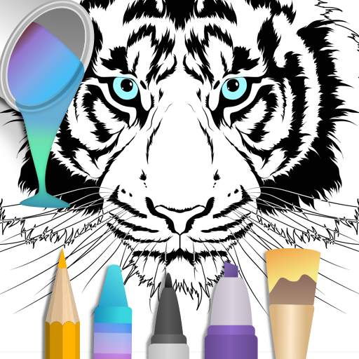 2020 for Animals Coloring Books 2.1.3