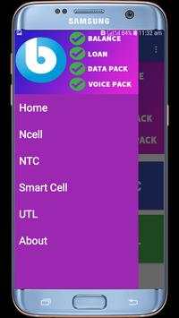 B-Cell Check Ncell Balance Buy Data Pack screenshot 4