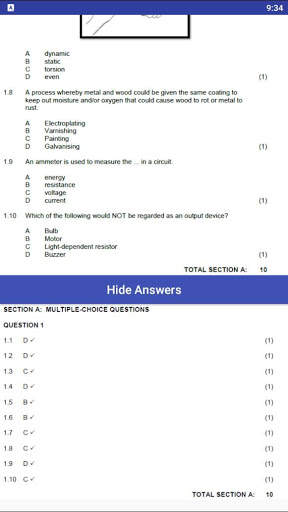 Grade 9 Technology Mobile Application screenshot 6