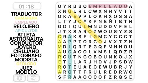 Sopa de Letras en español screenshot 3