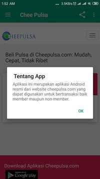 Cheepulsa - Lite Version Aplikasi screenshot 2