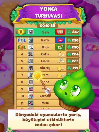 Candy Riddles: üst üste üç screenshot 9