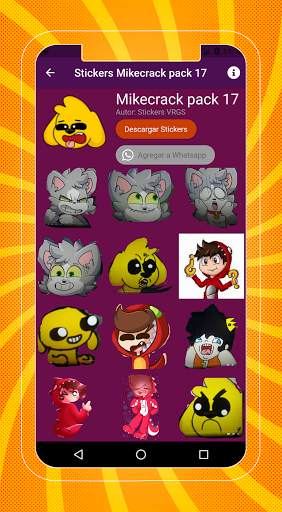 💎Stickers de Mikecrack y Los Compas para WhatsApp screenshot 8