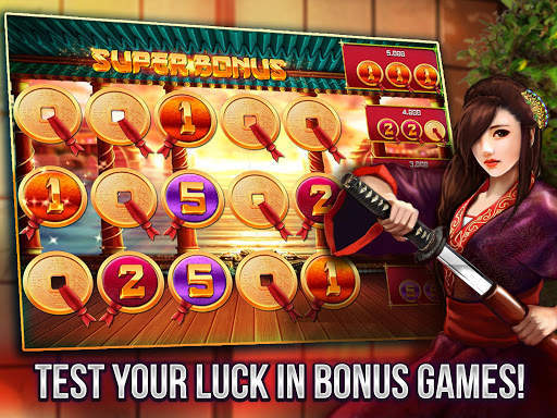Free Vegas Casino Slots - Samurai screenshot 3