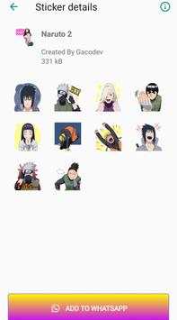 Sticker WA Narutu screenshot 2