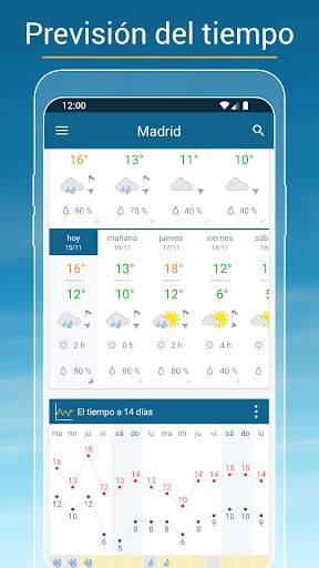 Tiempo & Radar: tu previsión screenshot 4