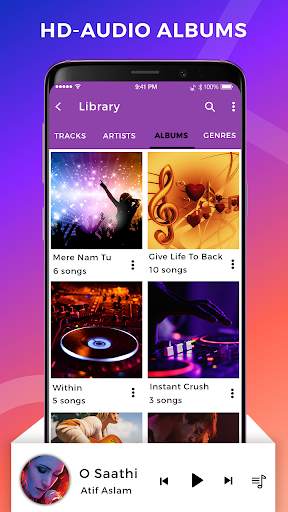 Music Player MP3 Player & 10 Bands Equalizer скриншот 1