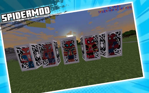 SpiderMan Skin Mod - MCPE screenshot 4