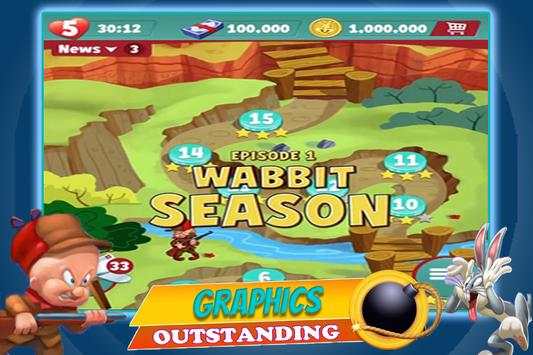 Bunny Toons Dash: Loney Rabbit screenshot 1