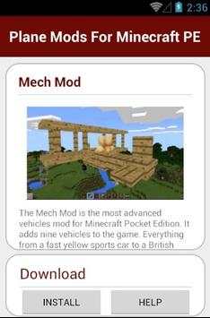Plane Mods For Minecraft PE screenshot 5