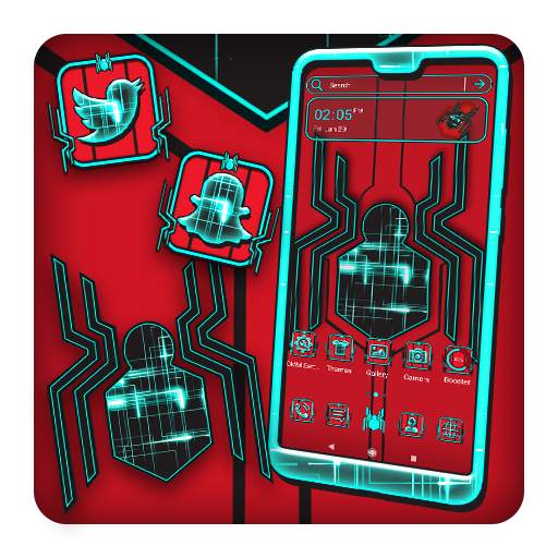 Tech Spider Launcher Theme 1.1