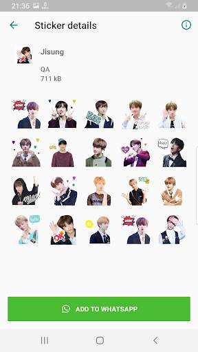NCT Dream WAStickerApps KPOP Idol for Whatsapp screenshot 5