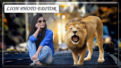 Lion Photo Editor screenshot 1