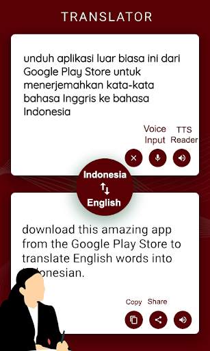 Indonesia English Translator screenshot 2