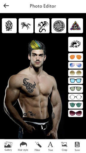 Man Hairstyle Photo Editor screenshot 5