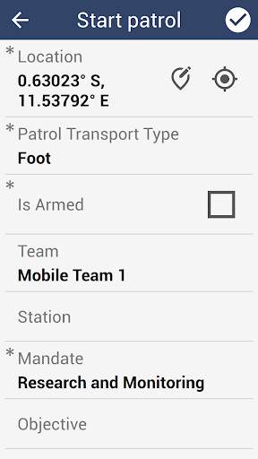 SMART Mobile for Conservation screenshot 5