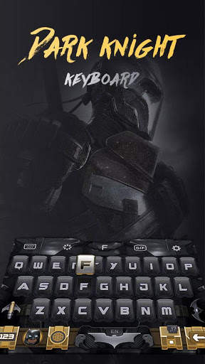 Dark Knight Keyboard Theme 1 تصوير الشاشة