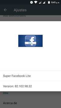 Super Facebook Lite screenshot 4