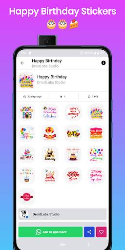 Animated Stickers for WhatsApp - WAStickerApps screenshot 6