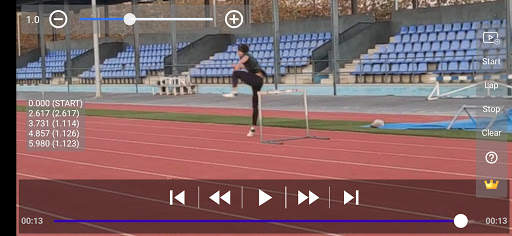 TrackTimer - Sports video analyser screenshot 8