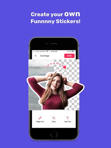 StickerMoji: Meme Stickermaker for WhatsApp Chat screenshot 9