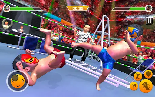 Kids Wrestling: Fighting Games screenshot 8